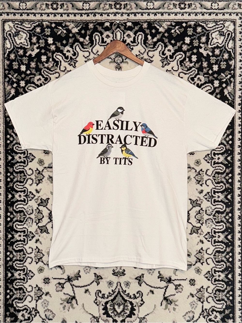 Novelty birds t-shirt